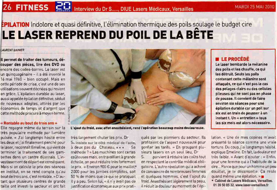 article presse laser